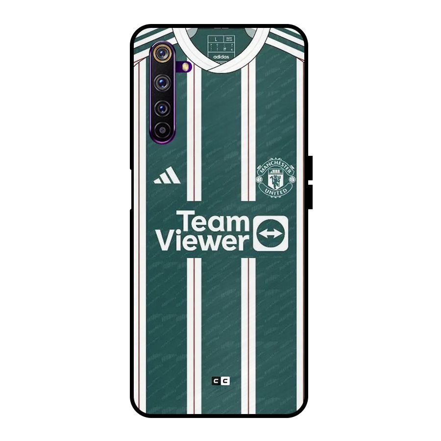 Manchester Team jersey Metal Back Case for Realme 6 Pro