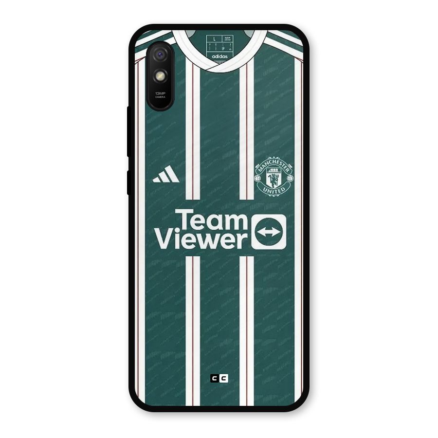 Manchester Team jersey Metal Back Case for Redmi 9a