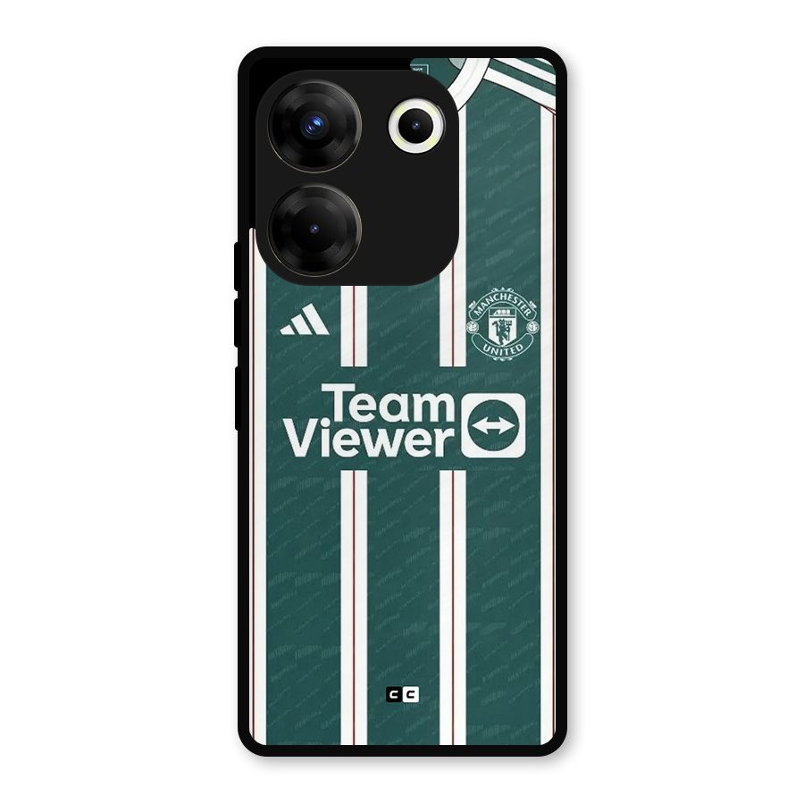 Manchester Team jersey Metal Back Case for Tecno Camon 20 Pro