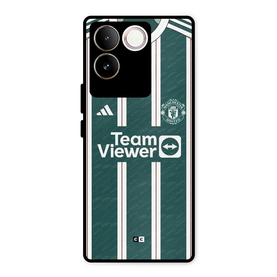 Manchester Team jersey Metal Back Case for Vivo T2 Pro