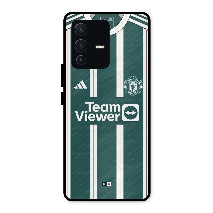 Manchester Team jersey Metal Back Case for Vivo V23 5G
