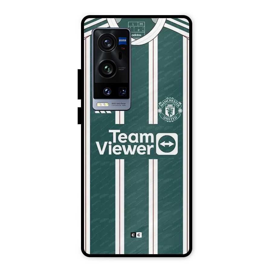Manchester Team jersey Metal Back Case for Vivo X60 Pro Plus