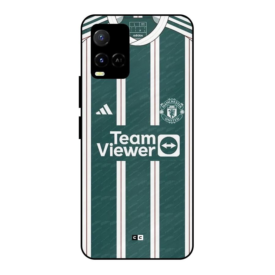 Manchester Team jersey Metal Back Case for Vivo Y21G