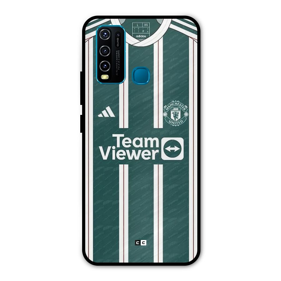 Manchester Team jersey Metal Back Case for Vivo Y30