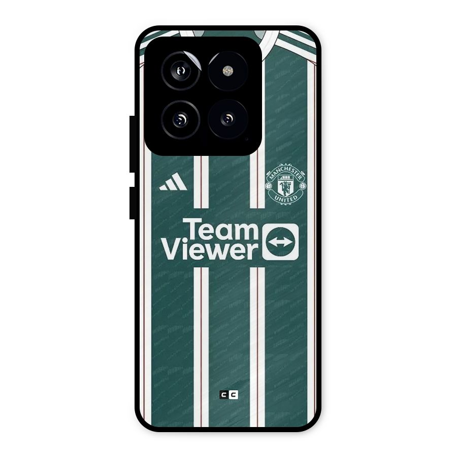 Manchester Team jersey Metal Back Case for Xiaomi 14