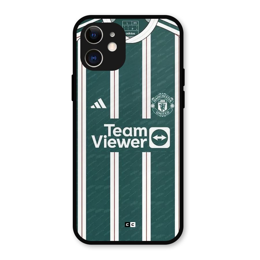 Manchester Team jersey Metal Back Case for iPhone 12