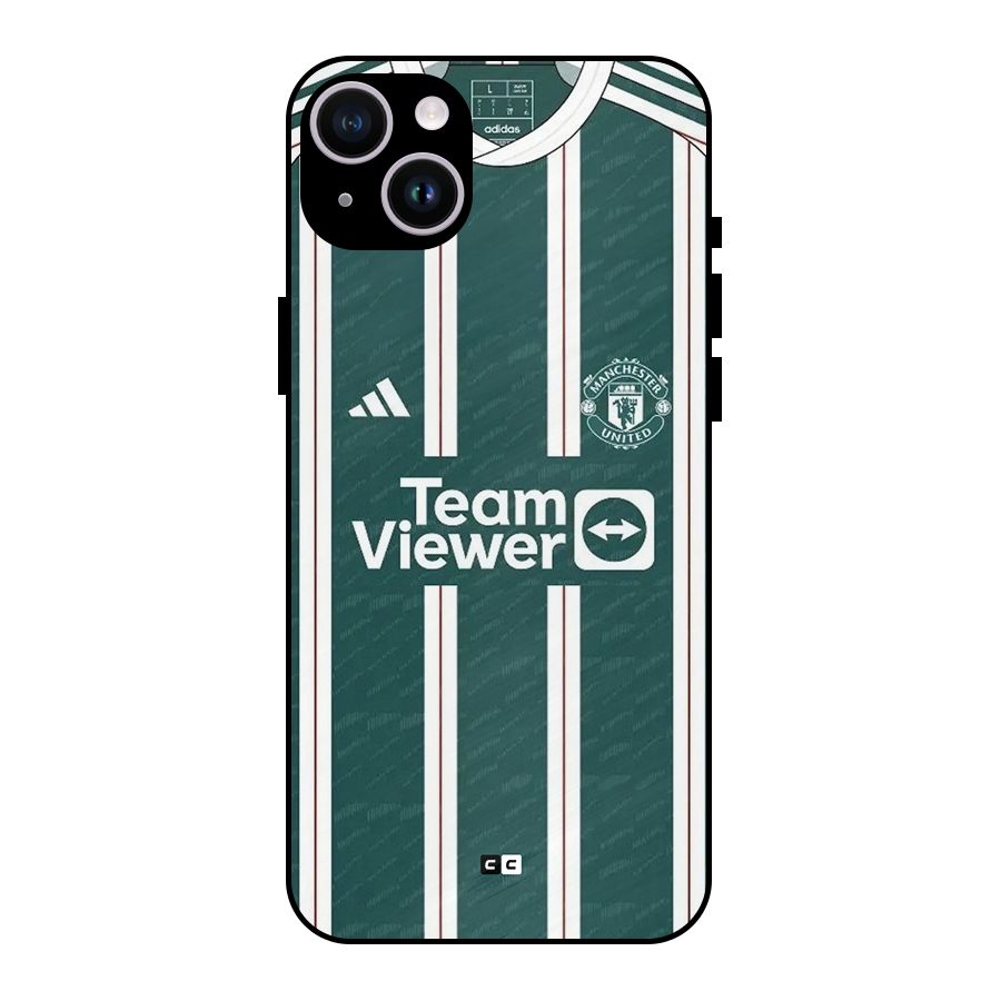Manchester Team jersey Metal Back Case for iPhone 14 Plus