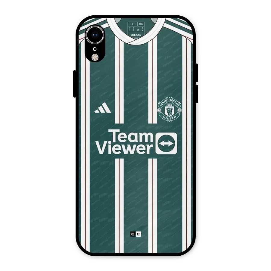 Manchester Team jersey Metal Back Case for iPhone XR