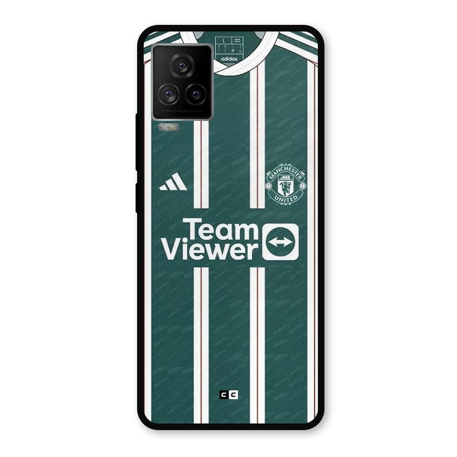 Manchester Team jersey Metal Back Case for iQOO 7 Legend 5G