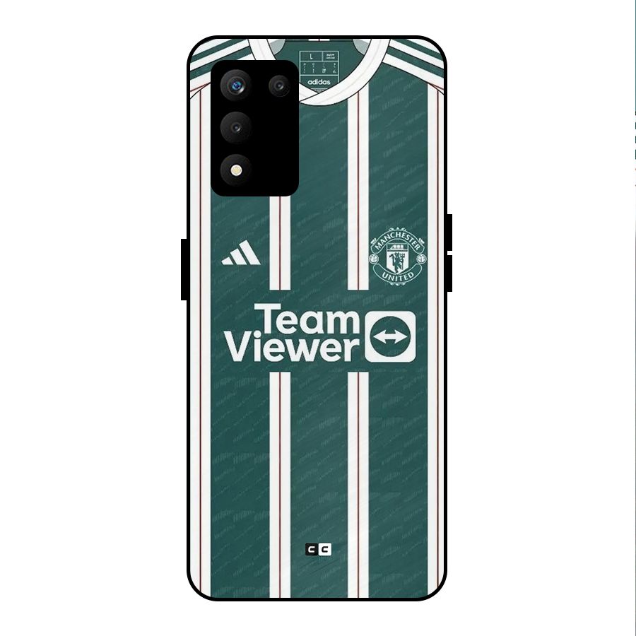 Manchester Team jersey Metal Back Case for realme 9 5G SE