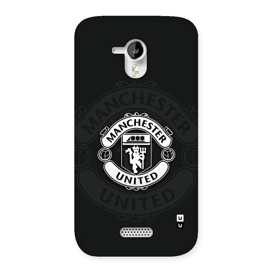 Manchester United Back Case for Canvas HD A116