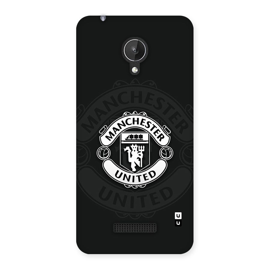 Manchester United Back Case for Canvas Spark Q380