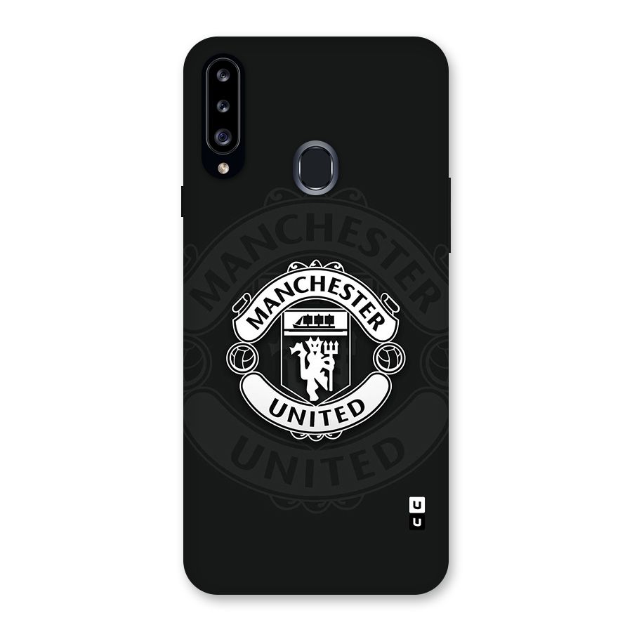 Manchester United Back Case for Galaxy A20s