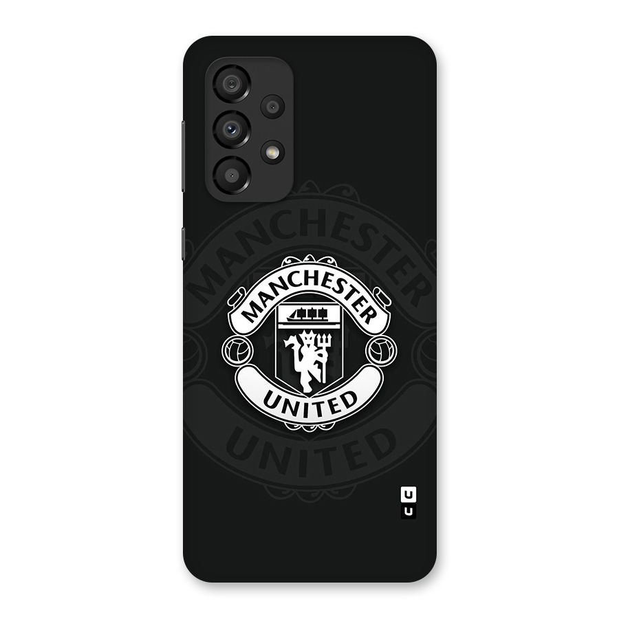 Manchester United Glass Back Case for Galaxy A33 5G