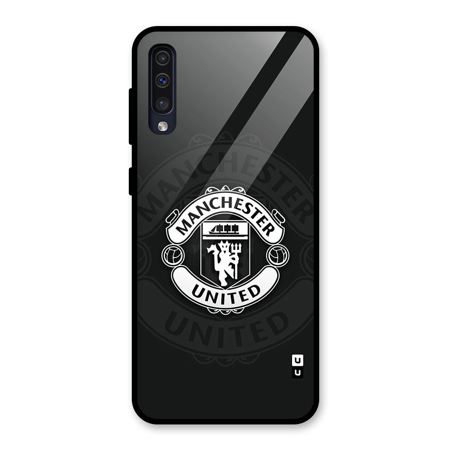 Manchester United Glass Back Case for Galaxy A50