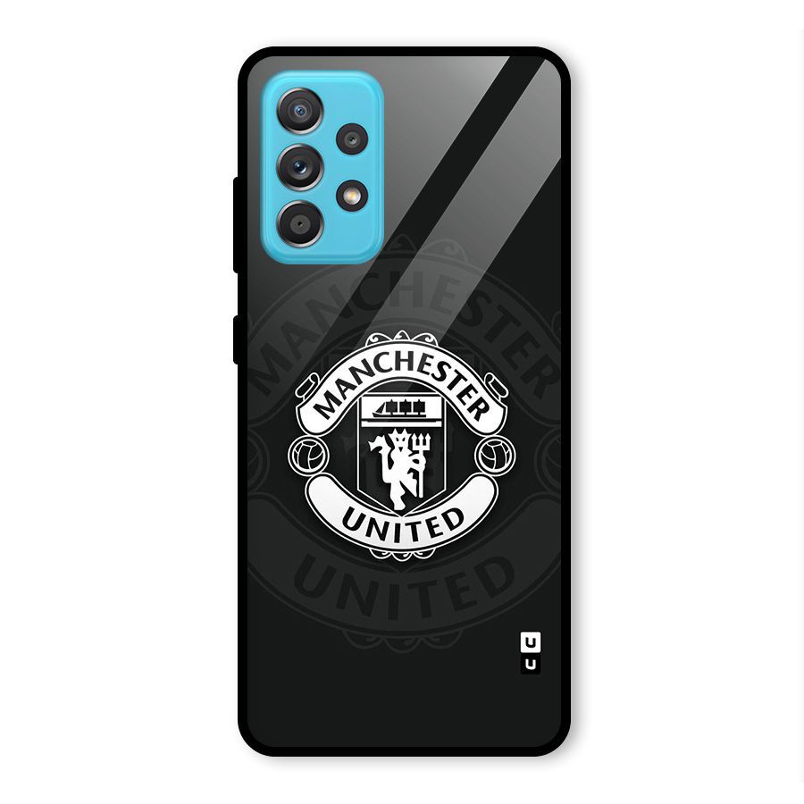 Manchester United Glass Back Case for Galaxy A52
