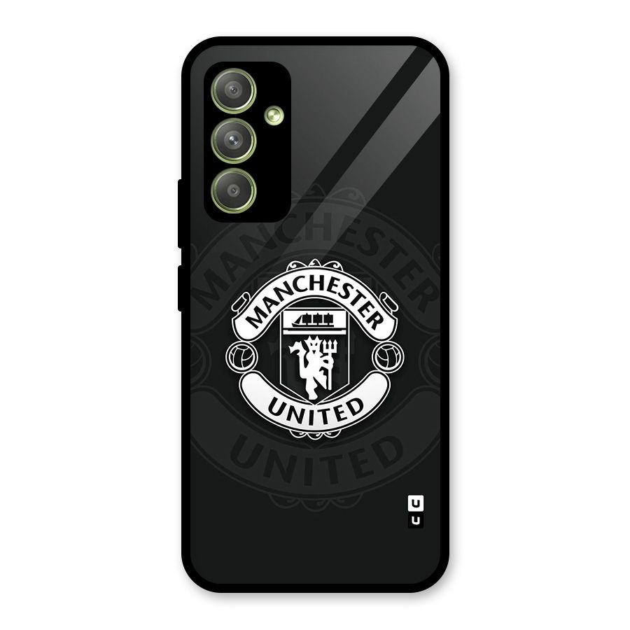Manchester United Glass Back Case for Galaxy A54