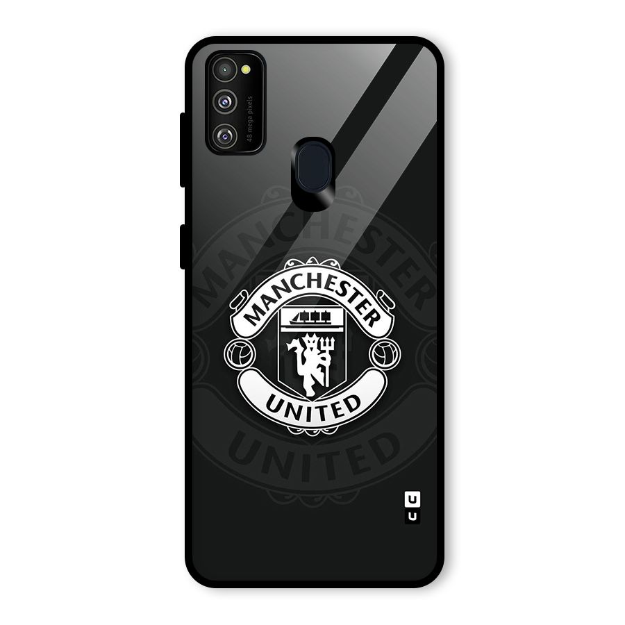 Manchester United Glass Back Case for Galaxy M30s