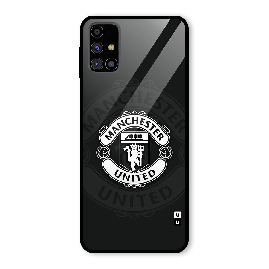 Manchester United Glass Back Case for Galaxy M31s