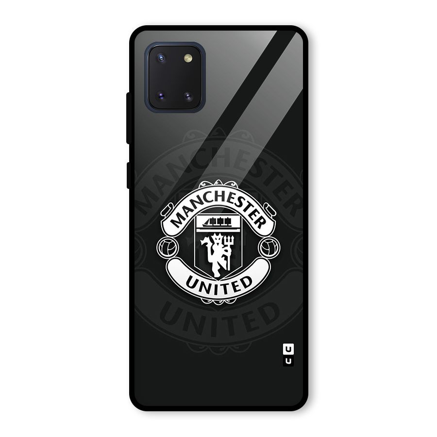 Manchester United Glass Back Case for Galaxy Note 10 Lite