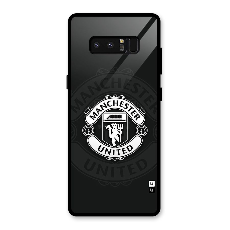 Manchester United Glass Back Case for Galaxy Note 8