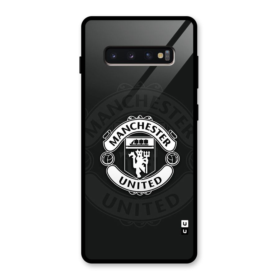 Manchester United Glass Back Case for Galaxy S10 Plus