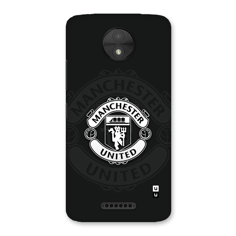 Manchester United Back Case for Moto C