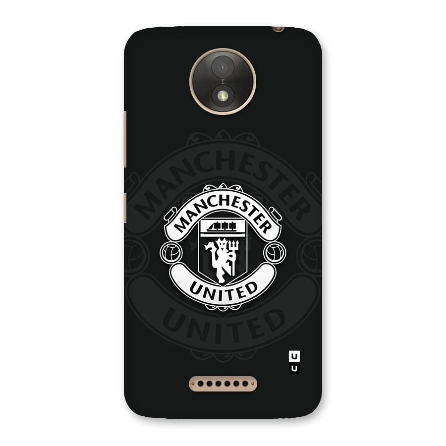 Manchester United Back Case for Moto C Plus