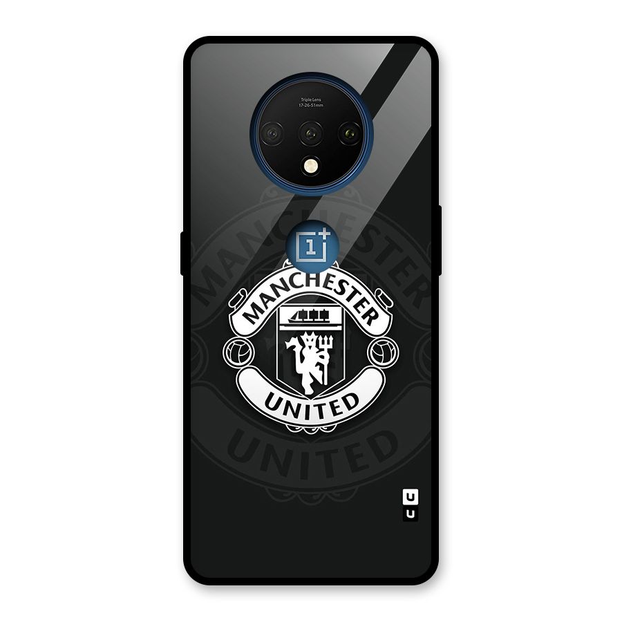 Manchester United Glass Back Case for OnePlus 7T
