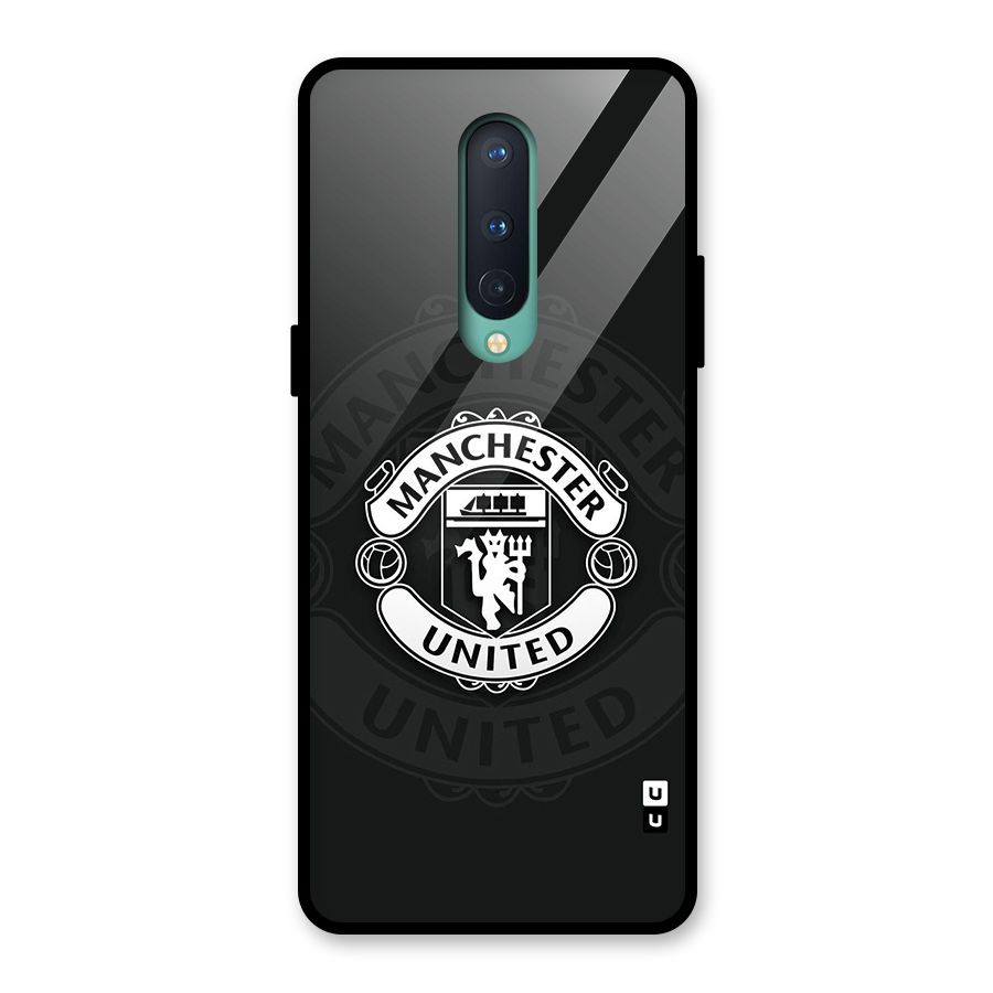 Manchester United Glass Back Case for OnePlus 8
