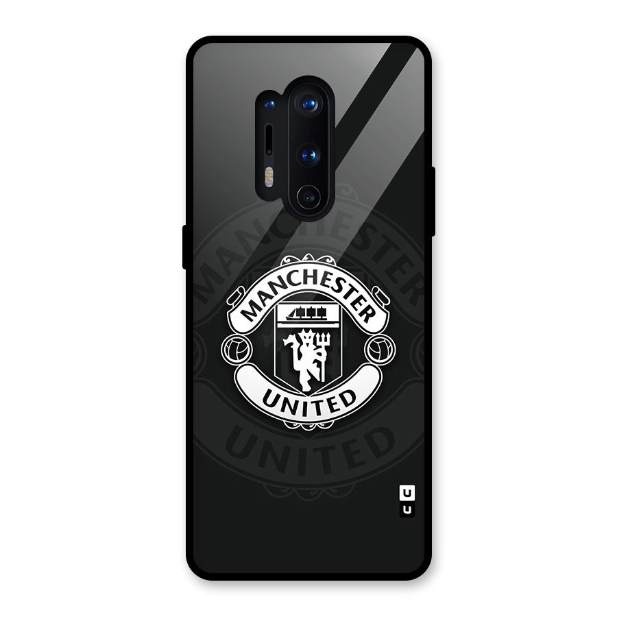 Manchester United Glass Back Case for OnePlus 8 Pro