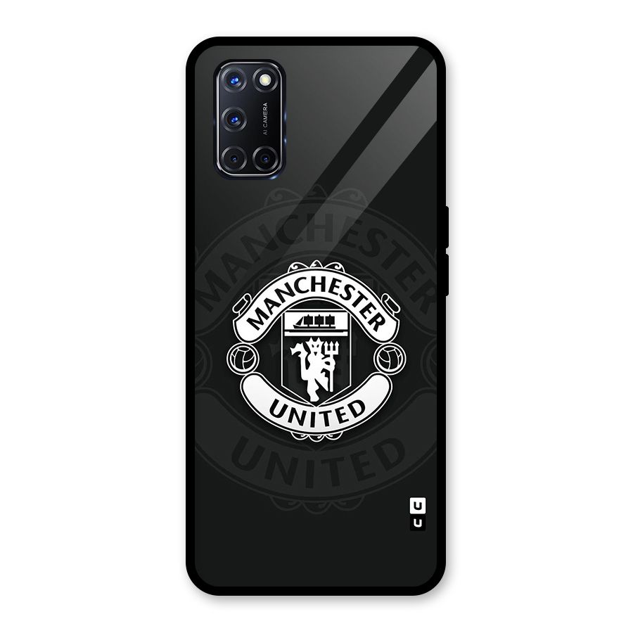 Manchester United Glass Back Case for Oppo A52