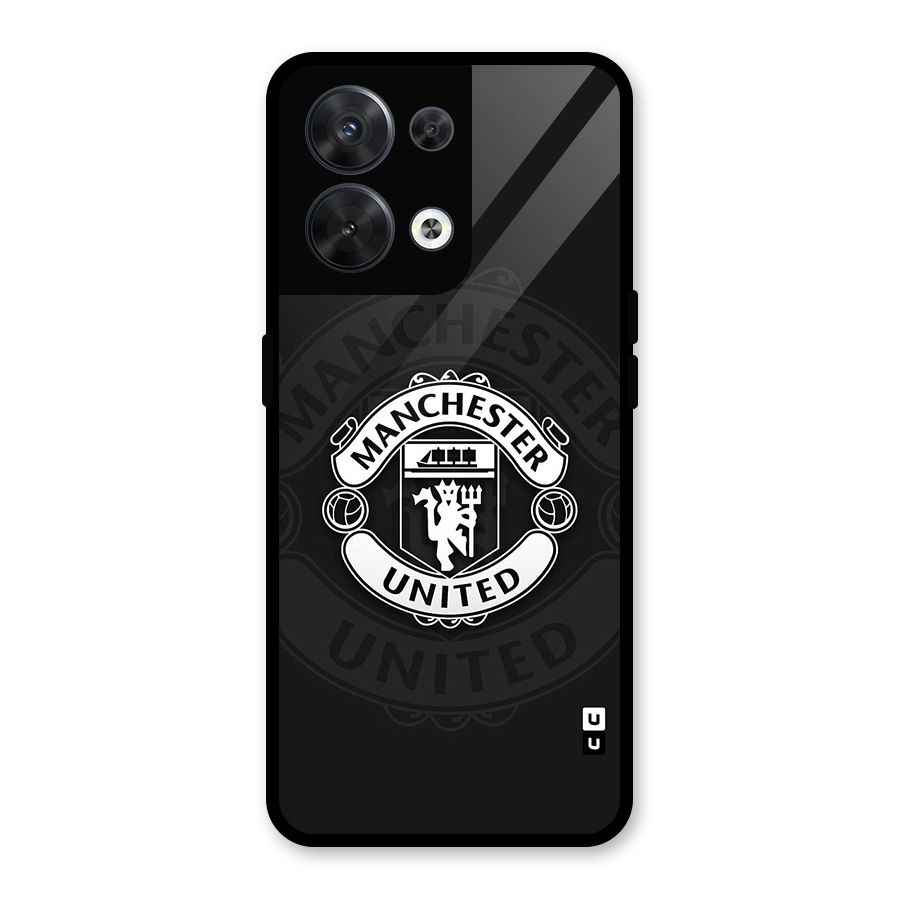 Manchester United Glass Back Case for Oppo Reno8 5G