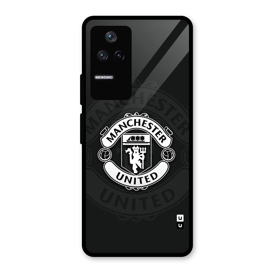 Manchester United Glass Back Case for Poco F4 5G