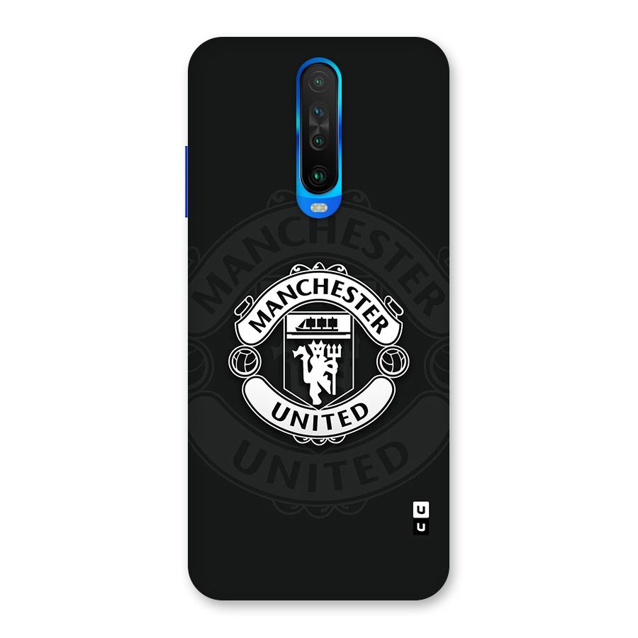 Manchester United Back Case for Poco X2