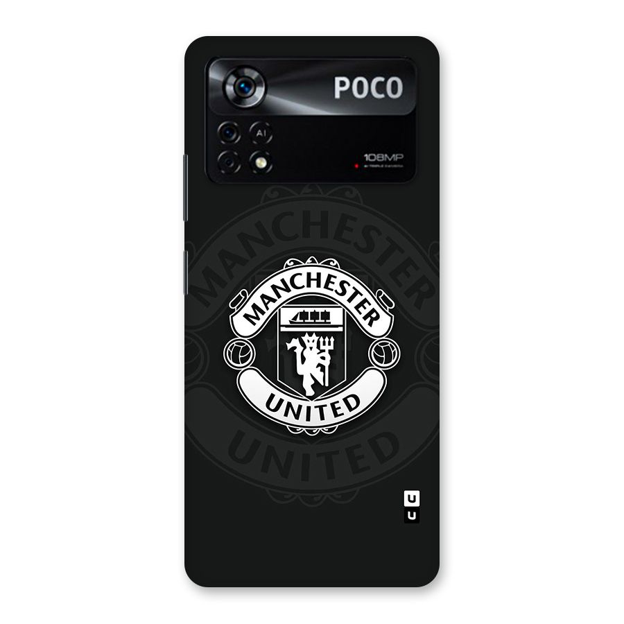 Manchester United Back Case for Poco X4 Pro 5G