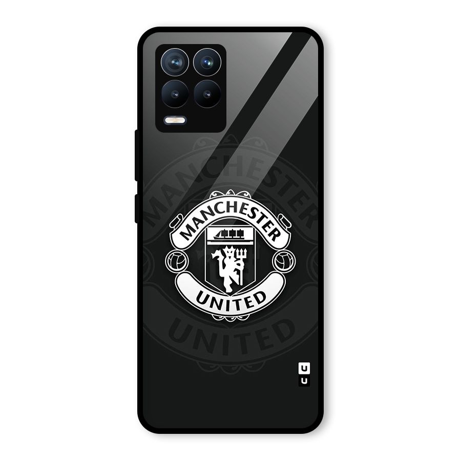 Manchester United Glass Back Case for Realme 8 Pro