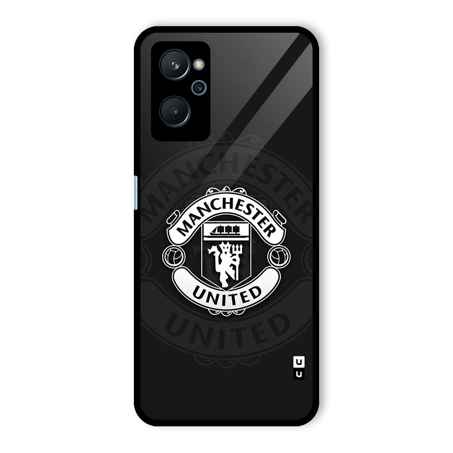 Manchester United Glass Back Case for Realme 9i