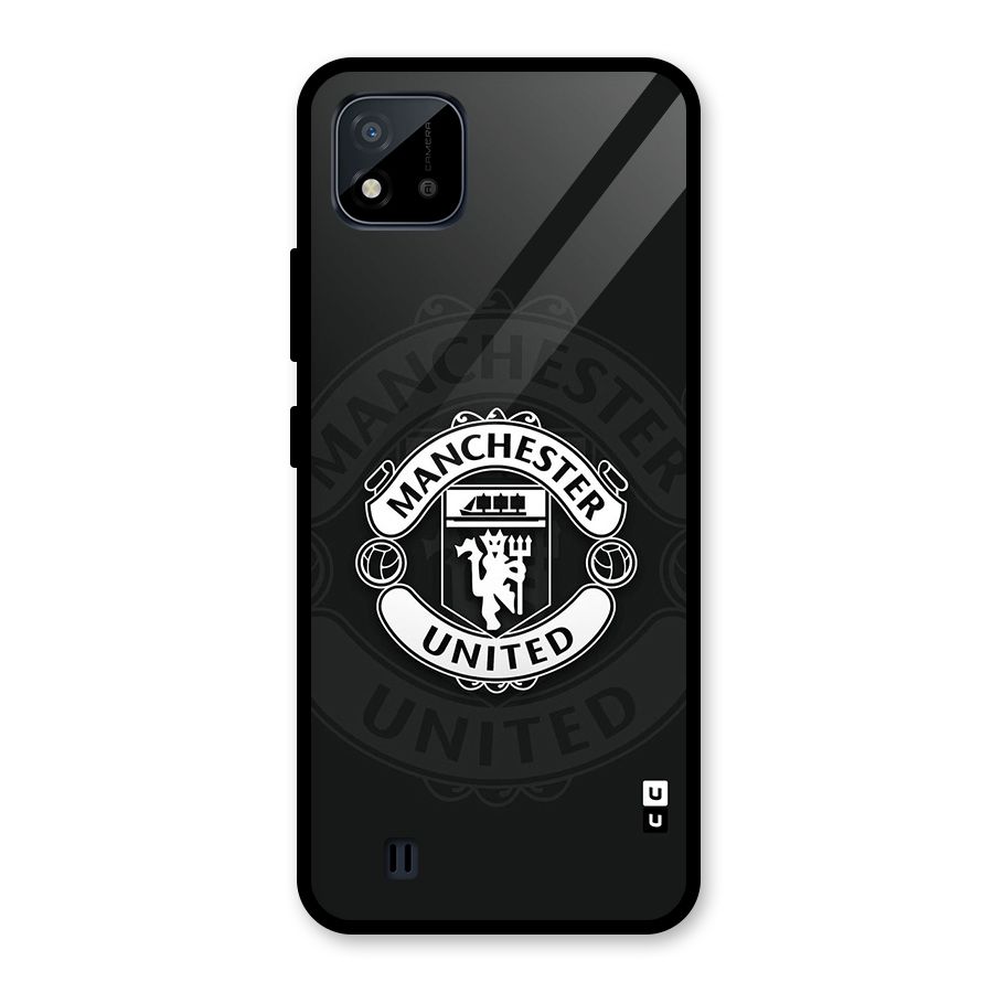 Manchester United Glass Back Case for Realme C11 2021