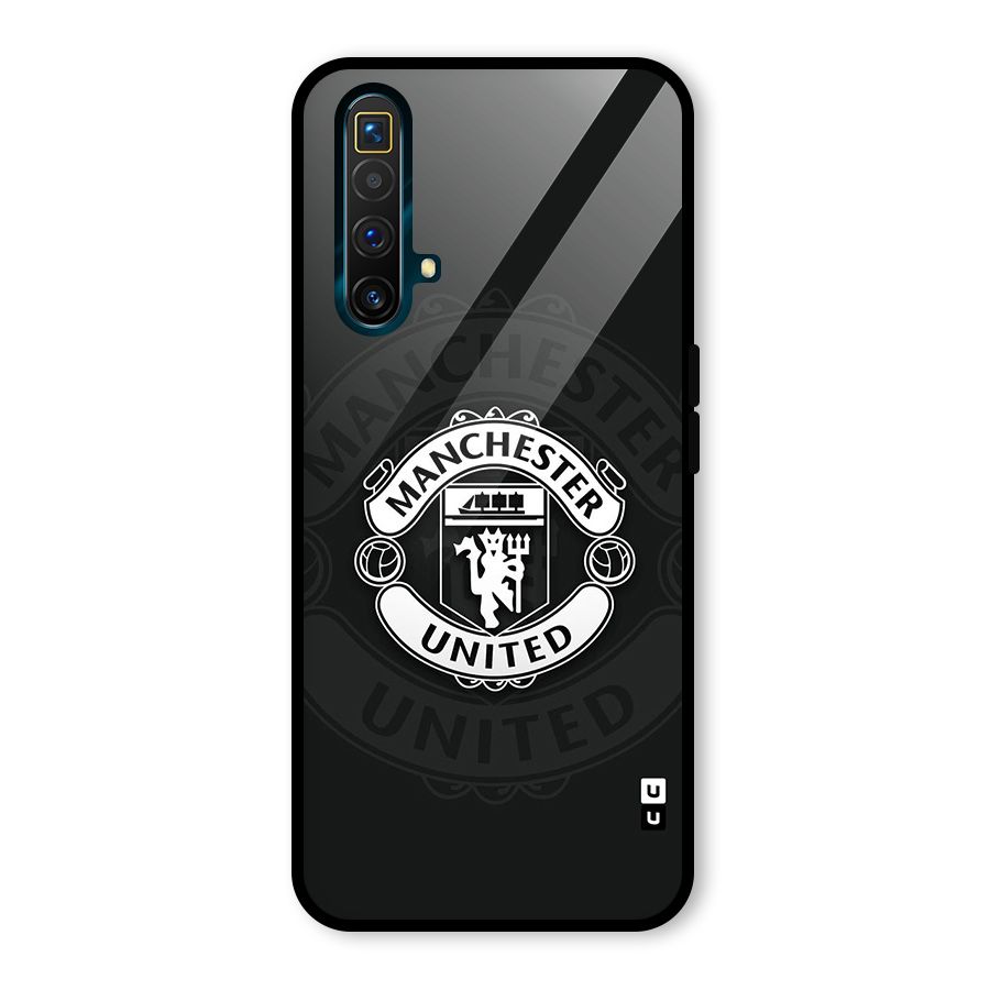 Manchester United Glass Back Case for Realme X3 SuperZoom