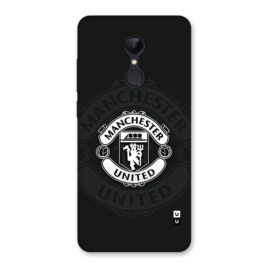 Manchester United Back Case for Redmi 5