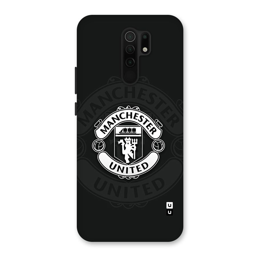 Manchester United Glass Back Case for Redmi 9 Prime