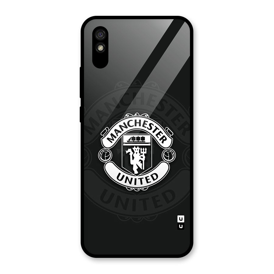 Manchester United Glass Back Case for Redmi 9i
