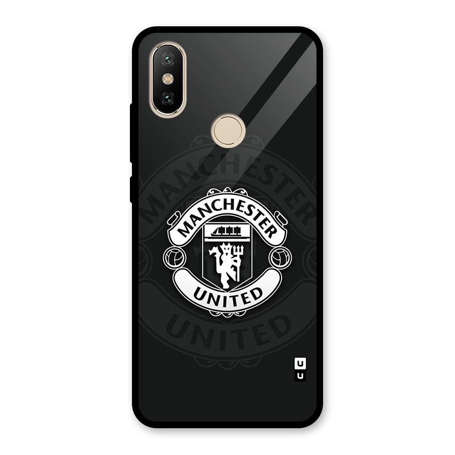 Manchester United Glass Back Case for Redmi A2