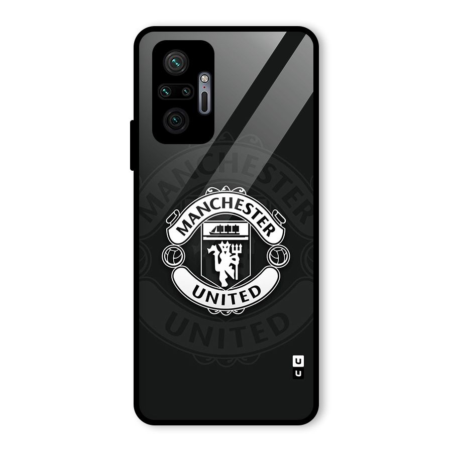 Manchester United Glass Back Case for Redmi Note 10 Pro
