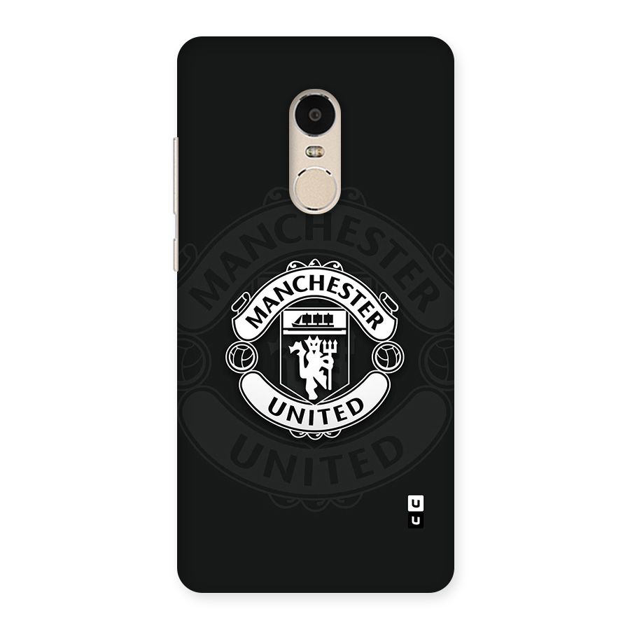 Manchester United Back Case for Redmi Note 4