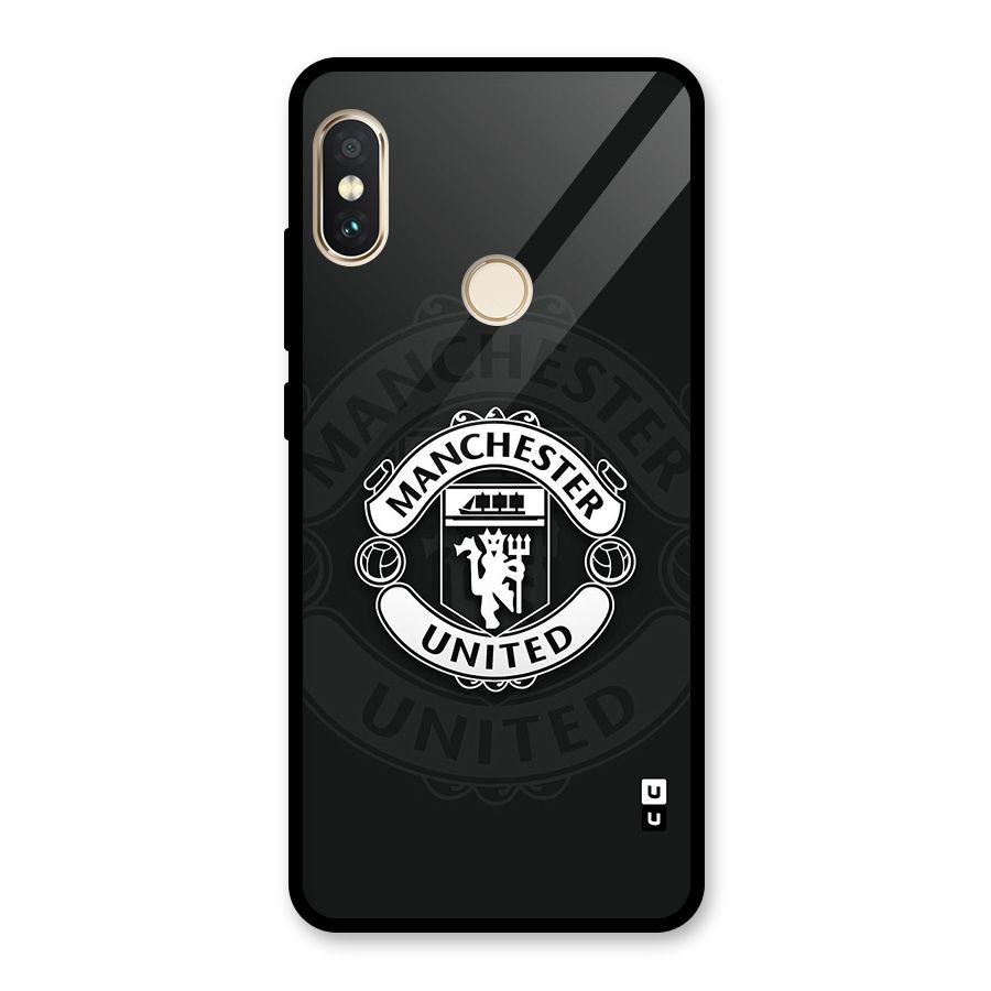 Manchester United Glass Back Case for Redmi Note 5 Pro