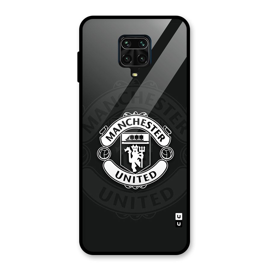 Manchester United Glass Back Case for Redmi Note 9 Pro
