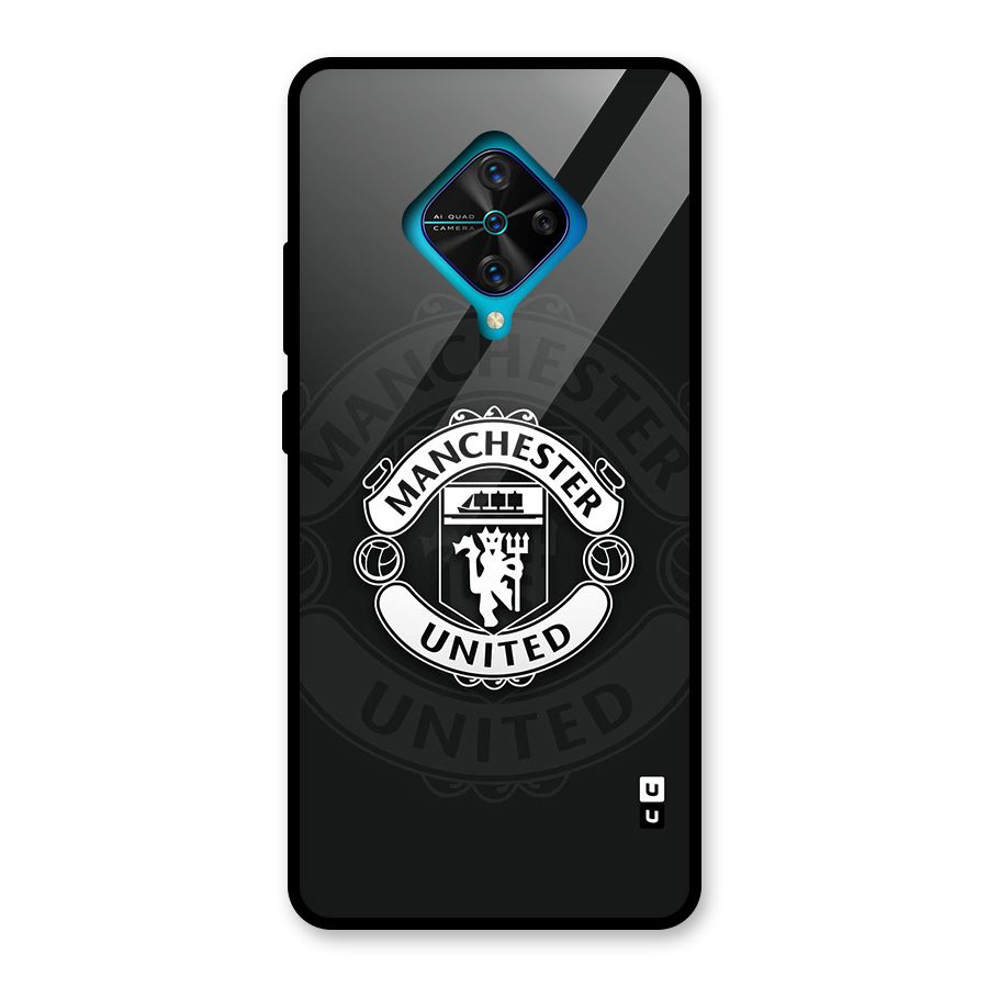 Manchester United Glass Back Case for Vivo S1 Pro