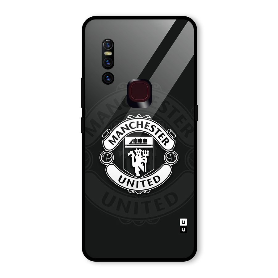 Manchester United Glass Back Case for Vivo V15